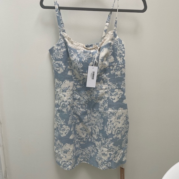 Reformation- Aperol Linen Dress - Picture 4 of 4